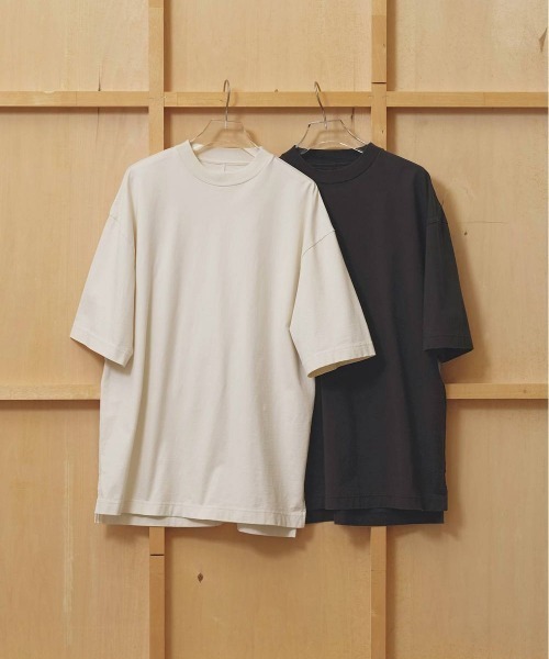 TODAYFUL(トゥデイフル)の「TODAYFUL Boyfriend Halfsleeve T-shirt ボーイフレンドハーフスリーブTシャツ/12610624(Tシャツ/カットソー・レディース・スミクロ/キナリ・ONE SIZE)」の12枚目の写真