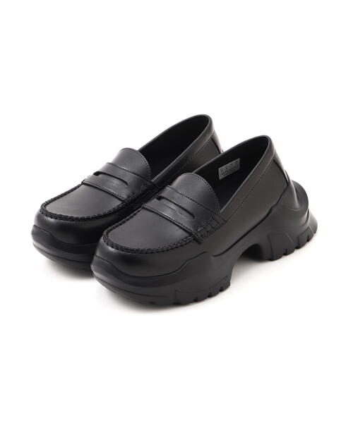 AKIKOAOKI(アキコアオキ)の「AKIKOAOKI /アキコアオキ/別注 Achilles Loafers(ローファー・レディース・ブラック・36/37/38/39)」の2枚目の写真