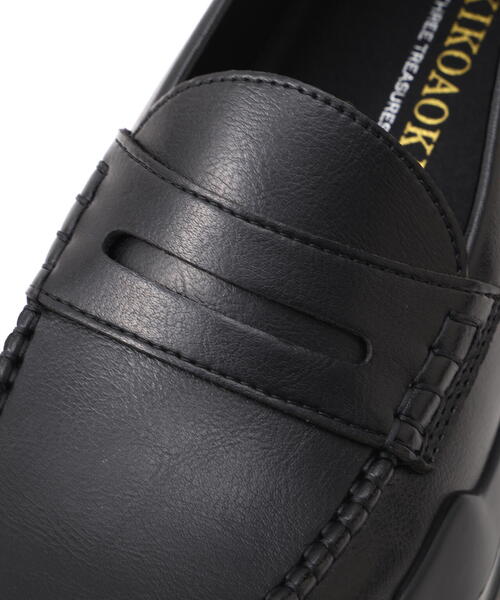 AKIKOAOKI(アキコアオキ)の「AKIKOAOKI /アキコアオキ/別注 Achilles Loafers(ローファー・レディース・ブラック・36/37/38/39)」の6枚目の写真