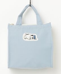 SNOOPY（スヌーピー）の「SNOOPY スヌーピー ランチトートバッグ アップリケ（トートバッグ）」