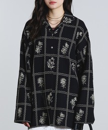 ROSE BUD（ローズバッド）の「(mag.by c)EMBROIDERY L/S SHIRT（パーカー）」