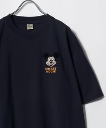 Disney（ディズニー）の「2026SS Disney ディズニー ミッキー ベイマックス トイ・ストーリー  ズートピア  101匹わんちゃん リロアンドスティッチ キャラクター ワンポイントサガラ刺繍 半袖Tシャツ レディース メンズ（Tシャツ/カットソー）」