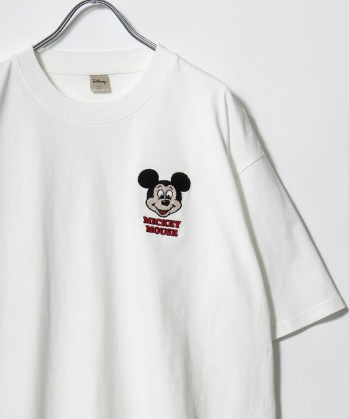 Disney(ディズニー)の「2026SS Disney/ディズニー ミッキー/ベイマックス/トイ・ストーリー /ズートピア /101匹わんちゃん/リロアンドスティッチ キャラクター ワンポイントサガラ刺繍 半袖Tシャツ レディース メンズ(Tシャツ/カットソー・レディース・ホワイト系その他/ホワイト系その他3/ブルー系その他/ネイビー/ホワイト/スミクロ/ブラック系その他/ブラック系その他3/ホワイト系その他2/ブラック系その他2/ブラック系その他4/ホワイト系その他4/ホワイト系その他5/ブルー系その他2/ブラック系その他5/ブラック系その他6・M/LL/L)」の2枚目の写真