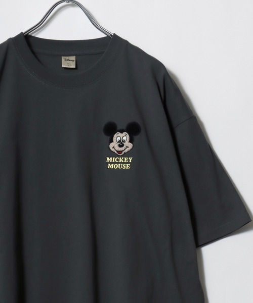 Disney(ディズニー)の「2026SS Disney/ディズニー ミッキー/ベイマックス/トイ・ストーリー /ズートピア /101匹わんちゃん/リロアンドスティッチ キャラクター ワンポイントサガラ刺繍 半袖Tシャツ レディース メンズ(Tシャツ/カットソー・レディース・ホワイト系その他/ホワイト系その他3/ブルー系その他/ネイビー/ホワイト/スミクロ/ブラック系その他/ブラック系その他3/ホワイト系その他2/ブラック系その他2/ブラック系その他4/ホワイト系その他4/ホワイト系その他5/ブルー系その他2/ブラック系その他5/ブラック系その他6・M/LL/L)」の8枚目の写真