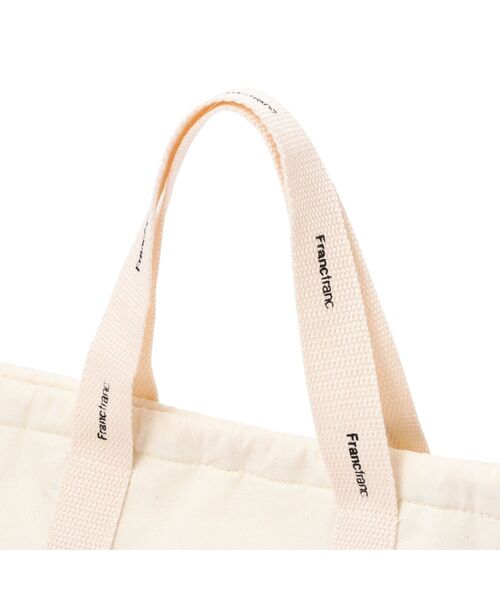 Francfranc(フランフラン)の「ロゴ 2WAY ランチバッグ アイボリー 保温 保冷 お弁当 弁当袋(エコバッグ/サブバッグ・レディース・アイボリー・FREE)」の4枚目の写真
