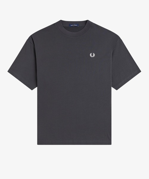 FRED PERRY(フレッドペリー)の「Back Print Laurel Wreath T-Shirt/バックプリントローレルリースTシャツ(Tシャツ/カットソー・メンズ・グレー/ホワイト・S/L/M)」の17枚目の写真