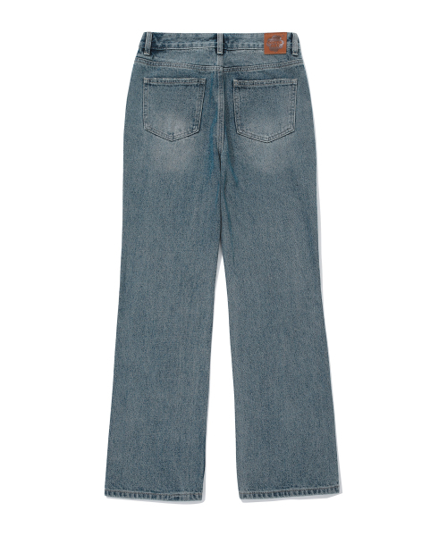 COVERNAT WOMAN(カバーナットウーマン)の「ウィメンズセミブーツカットデニムパンツブルー(デニムパンツ・レディース・その他・WS/WM)」の2枚目の写真