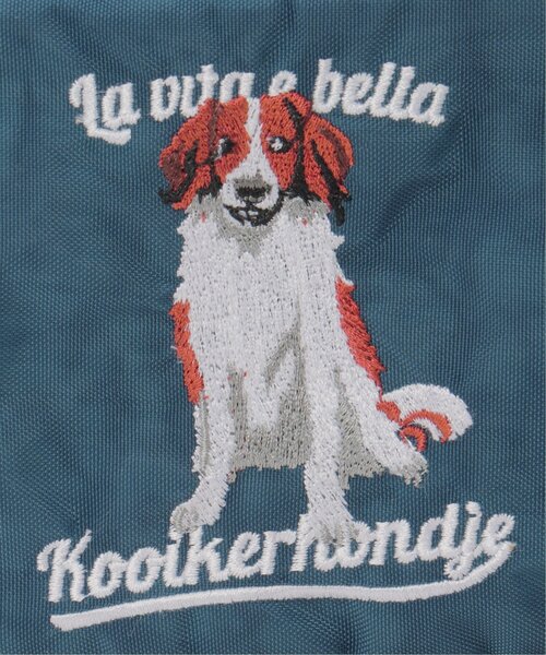 LBC(エルビーシー)の「アニマル刺繍ポーチ(ポーチ・レディース・グレー/グリーン・FREE)」の14枚目の写真