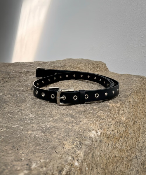 JOSE MOON(ジョゼムーン)の「LONG BELT/ロングベルト(ベルト・レディース・ブラック・FREE)」の2枚目の写真