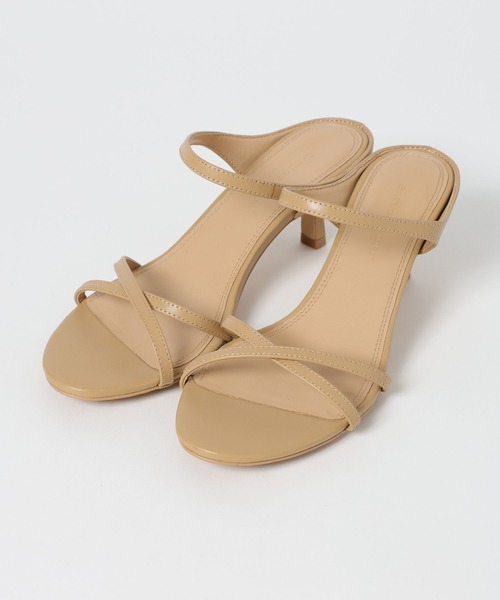 BARNYARDSTORM（バンヤードストーム）の「BARNYARDSTORM / クロスストラップミュール（サンダル・レディース・ブラック/ベージュ・38/36/37）」の13枚目の写真