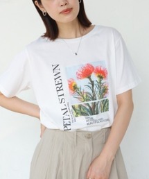 フォトフラワーTシャツ
