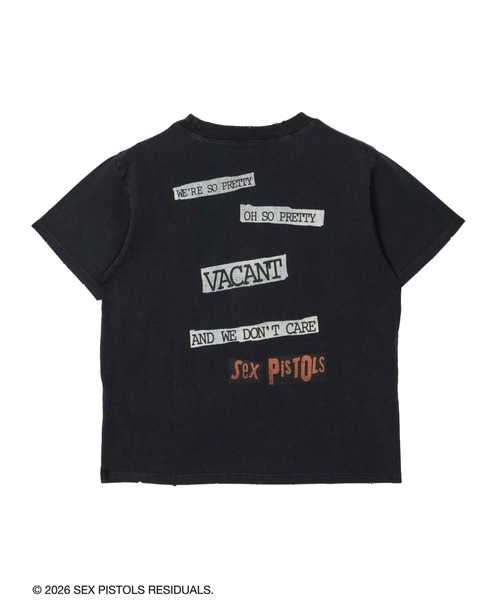 Ameri(アメリ)の「Sex Pistols DAMAGE OVERSIZE TEE(Tシャツ/カットソー・レディース・ホワイト/ブラック・FREE)」の17枚目の写真