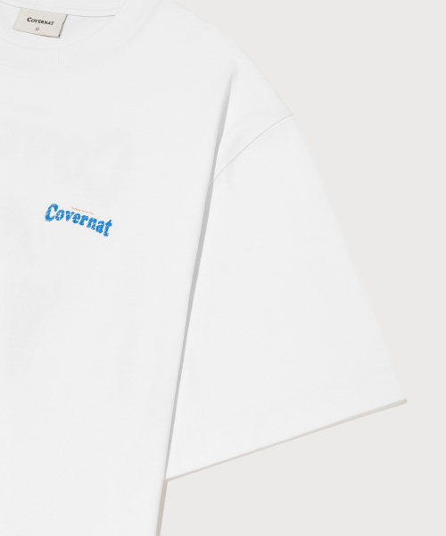 COVERNAT(カバーナット)の「クールコットンサーフィンモーショングラフィックTシャツホワイト(Tシャツ/カットソー・レディース・その他・SMALL/MEDIUM/LARGE/X-LARGE/XX-LARGE/X-SMALL)」の9枚目の写真