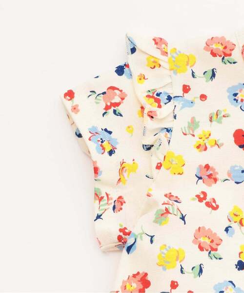 sense of wonder（センスオブワンダー）の「flower garden半袖ワンピース（ワンピース・キッズ・カラフル・80ｃｍ/90cm/100cm/110cm/120cm/130cm）」の4枚目の写真