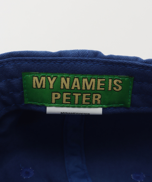 B.C STOCK（ベーセーストック）の「【WEB＋一部店舗限定】MY NAME IS PETER / 5-PANEL PETER CAP（キャップ・レディース・オレンジ/ネイビー/ブルー/レッド/グリーン・FREE）」の14枚目の写真