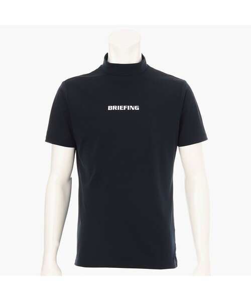 BRIEFING（ブリーフィング）の「【BRIEFING GOLF／ブリーフィングゴルフ】MEN’S TOUR HIGHNECK（Tシャツ/カットソー・メンズ・ブラック/ホワイト/ネイビー・L/M）」の3枚目の写真