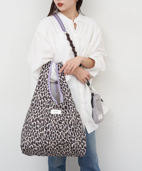 CIAOPANIC TYPY（チャオパニックティピー）の「:エコBAG付きマルチウェイショルダーBAG（ショルダーバッグ・レディース・ライトグレー/ブラック/カーキ/ブラウン・ONE SIZE）」の17枚目の写真