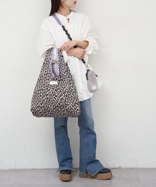 CIAOPANIC TYPY（チャオパニックティピー）の「:エコBAG付きマルチウェイショルダーBAG（ショルダーバッグ・レディース・ライトグレー/ブラック/カーキ/ブラウン・ONE SIZE）」の18枚目の写真