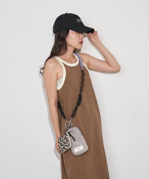 CIAOPANIC TYPY（チャオパニックティピー）の「:エコBAG付きマルチウェイショルダーBAG（ショルダーバッグ・レディース・ライトグレー/ブラック/カーキ/ブラウン・ONE SIZE）」の21枚目の写真