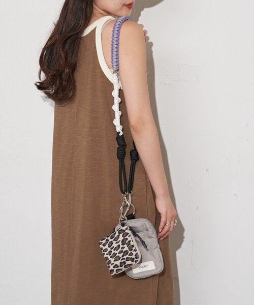 CIAOPANIC TYPY（チャオパニックティピー）の「:エコBAG付きマルチウェイショルダーBAG（ショルダーバッグ・レディース・ライトグレー/ブラック/カーキ/ブラウン・ONE SIZE）」の22枚目の写真