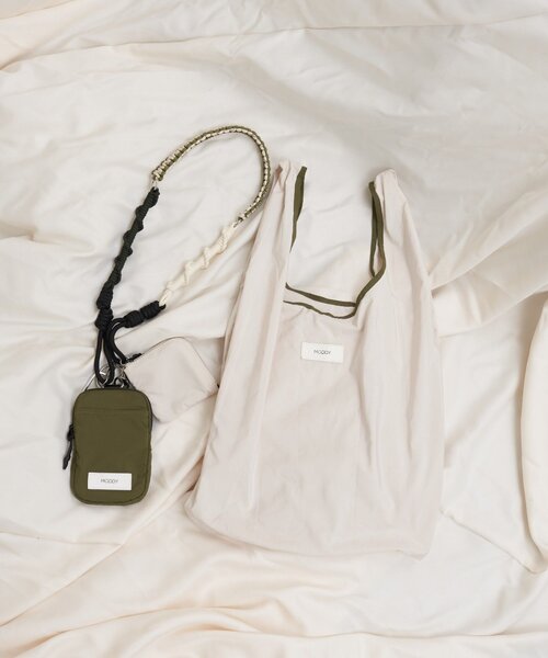 CIAOPANIC TYPY（チャオパニックティピー）の「:【KAIRI企画】エコBAG付きマルチウェイショルダーBAG（ショルダーバッグ・レディース・ライトグレー/ブラック/カーキ/ブラウン・ONE SIZE）」の15枚目の写真