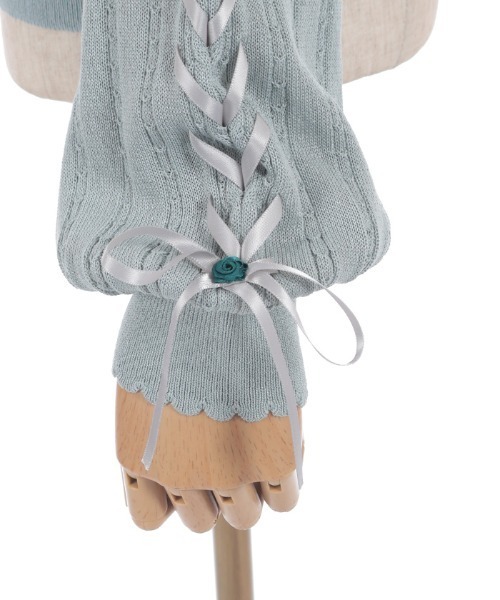 axes femme（アクシーズファム）の「ＵＶカット編み上げニットカーディガン（カーディガン/ボレロ・レディース・ホワイト/ピンク/ミント/チャコール・FREE）」の20枚目の写真