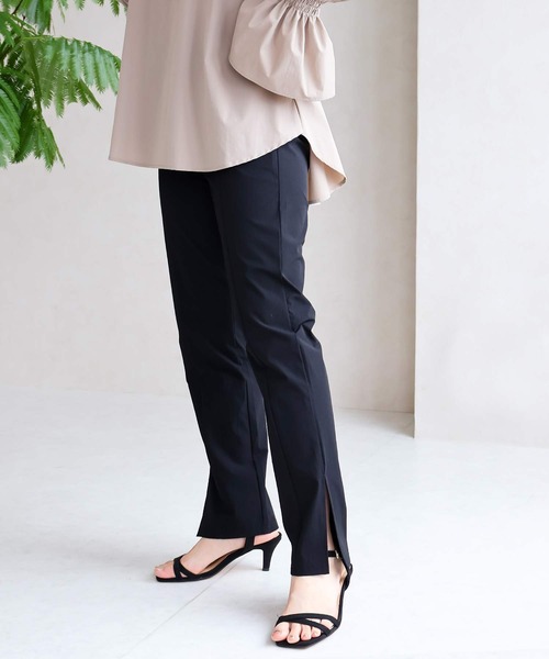 NYLAUS（ナイラス）の「【SG】スリット入りラッシュガード ロングパンツ ストレートパンツ 水陸両用 UVカット（その他パンツ・レディース・ブラック・M/L）」の6枚目の写真