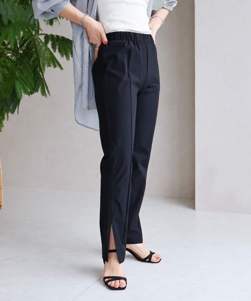 NYLAUS（ナイラス）の「【SG】スリット入りラッシュガード ロングパンツ ストレートパンツ 水陸両用 UVカット（その他パンツ・レディース・ブラック・M/L）」の13枚目の写真