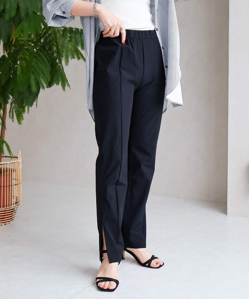 NYLAUS（ナイラス）の「【SG】スリット入りラッシュガード ロングパンツ ストレートパンツ 水陸両用 UVカット（その他パンツ・レディース・ブラック・M/L）」の16枚目の写真