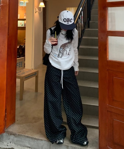 VIBGYOR（ヴィブジョー）の「【LAMPOON】ドットブラックデニムパンツ（デニムパンツ・レディース・ブラック・MEDIUM/SMALL）」の11枚目の写真