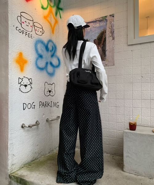 VIBGYOR（ヴィブジョー）の「【LAMPOON】ドットブラックデニムパンツ（デニムパンツ・レディース・ブラック・MEDIUM/SMALL）」の12枚目の写真