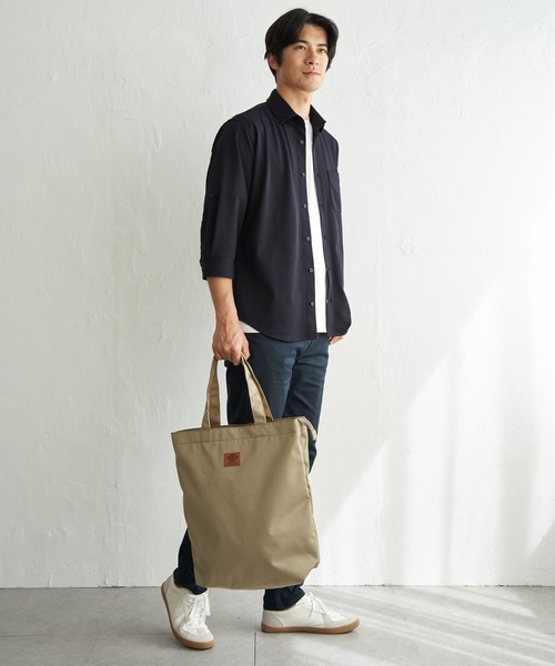 ikka(イッカ)の「冷感鹿の子袖2WAYスイスカラーシャツ(シャツ/ブラウス・メンズ・ホワイト/ネイビー/チャコール・M/XL/L/S)」の15枚目の写真