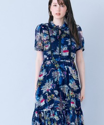 Rose Tiara｜ローズティアラのワンピース（ブルー・ネイビー/青色系
