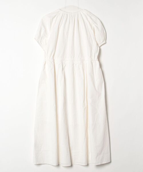 FREE STYLISTS(フリー スタイリスト)の「YUGA_YGMC Korean style drawstring French sleeve dress(ワンピース・レディース・ベージュ/ホワイト・FREE)」の3枚目の写真