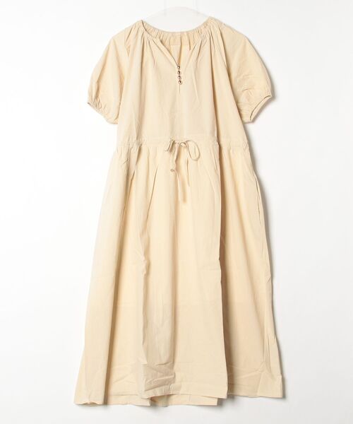 FREE STYLISTS(フリー スタイリスト)の「YUGA_YGMC Korean style drawstring French sleeve dress(ワンピース・レディース・ベージュ/ホワイト・FREE)」の22枚目の写真