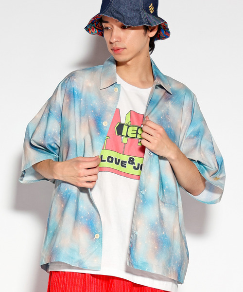 ALDIES(アールディーズ)の「Crystal Shirts / クリスタルシャツ(シャツ/ブラウス・メンズ・ブルー/ピンク・SMALL/MEDIUM/LARGE)」の2枚目の写真