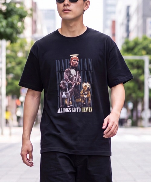 INNOCENT(イノセント)の「【T18】【DMX/ディー・エム・エックス】 GRAPHIC TEE(Tシャツ/カットソー・メンズ・ブラック/ホワイト・MEDIUM/LARGE/X-LARGE)」の2枚目の写真
