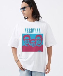 【SIDEWAY STANCE】パロディ プリント 半袖Tシャツ