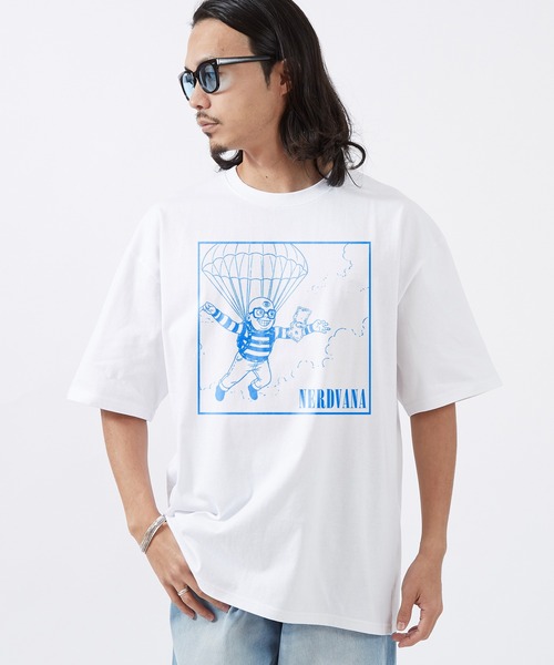 SIDEWAY STANCE(サイドウェイスタンス)の「【SIDEWAY STANCE】パロディ プリント 半袖Tシャツ(Tシャツ/カットソー・メンズ・ホワイト/ブラック系/ブラック/ホワイト系1/ホワイト系/ブラック系1/ブラック系2/ホワイト系2/ブラック系3/ブラック系5/ホワイト系5/ホワイト系3/ブラック系4/ホワイト系4・LARGE/MEDIUM/SMALL/X-LARGE)」の4枚目の写真