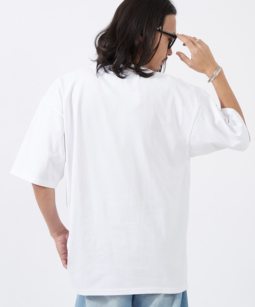 SIDEWAY STANCE(サイドウェイスタンス)の「【SIDEWAY STANCE】パロディ プリント 半袖Tシャツ(Tシャツ/カットソー・メンズ・ホワイト/ブラック系/ブラック/ホワイト系1/ホワイト系/ブラック系1/ブラック系2/ホワイト系2/ブラック系3/ブラック系5/ホワイト系5/ホワイト系3/ブラック系4/ホワイト系4・LARGE/MEDIUM/SMALL/X-LARGE)」の17枚目の写真