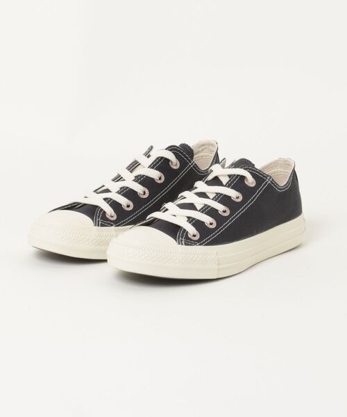 CONVERSE(コンバース)の「converse コンバース ALL STAR FLATEYELETS PG OX レディーススニーカー ローカット(オールスターフラットアイレッツPGOX)(スニーカー・レディース・ブラック・22.5cm/23.0cm/23.5cm/24.0cm/24.5cm/25.0cm)」の1枚目の写真