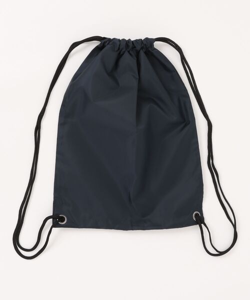 VENCEEXCHANGE(ヴァンスエクスチェンジ)の「【Bag Base】Gymsac/カラージムサック/ナップサック(バックパック/リュック・メンズ・オレンジ/イエロー/ロイヤルブルー/ネイビー/ホワイト/レッド/バーガンディー/グリーン/ピンク/ブラック/ライトブルー/グレー・フリー)」の6枚目の写真