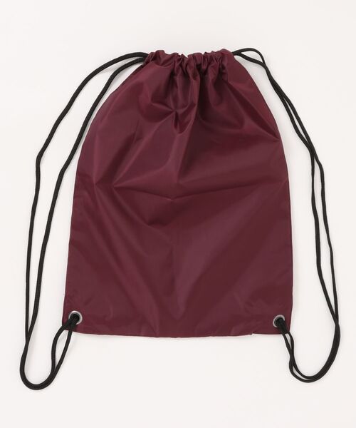 VENCEEXCHANGE(ヴァンスエクスチェンジ)の「【Bag Base】Gymsac/カラージムサック/ナップサック(バックパック/リュック・メンズ・オレンジ/イエロー/ロイヤルブルー/ネイビー/ホワイト/レッド/バーガンディー/グリーン/ピンク/ブラック/ライトブルー/グレー・フリー)」の11枚目の写真