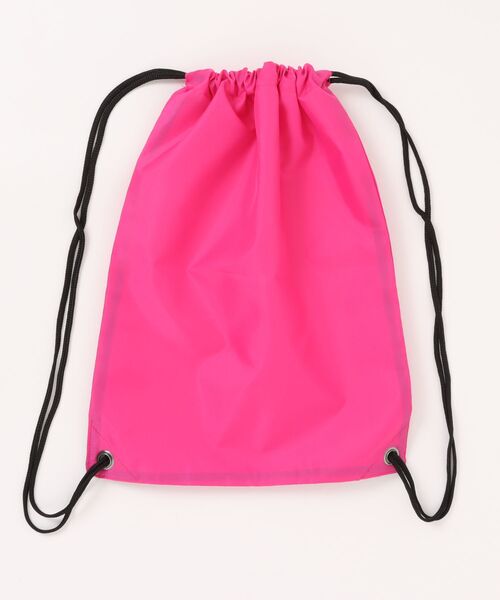 VENCEEXCHANGE(ヴァンスエクスチェンジ)の「【Bag Base】Gymsac/カラージムサック/ナップサック(バックパック/リュック・メンズ・オレンジ/イエロー/ロイヤルブルー/ネイビー/ホワイト/レッド/バーガンディー/グリーン/ピンク/ブラック/ライトブルー/グレー・フリー)」の9枚目の写真
