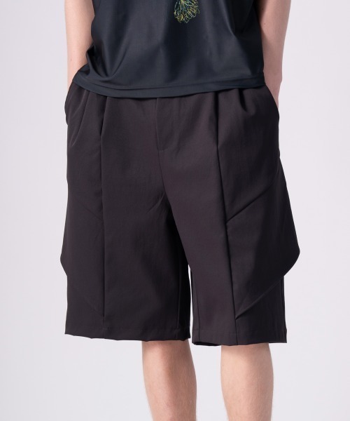 rehacer(レアセル)の「rehacer : Tactical Wave Shorts / タクティカル ウエーブ ショーツ(その他パンツ・メンズ・グレイッシュベージュ/スミクロ・SMALL/MEDIUM/LARGE)」の2枚目の写真