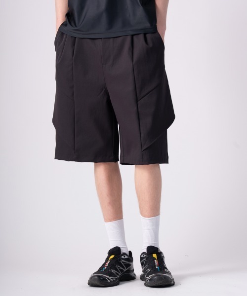 rehacer(レアセル)の「rehacer : Tactical Wave Shorts / タクティカル ウエーブ ショーツ(その他パンツ・メンズ・グレイッシュベージュ/スミクロ・SMALL/MEDIUM/LARGE)」の4枚目の写真