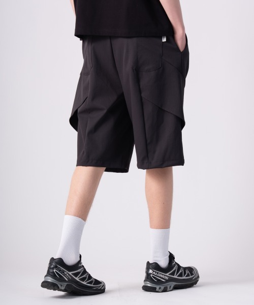 rehacer(レアセル)の「rehacer : Tactical Wave Shorts / タクティカル ウエーブ ショーツ(その他パンツ・メンズ・グレイッシュベージュ/スミクロ・SMALL/MEDIUM/LARGE)」の8枚目の写真