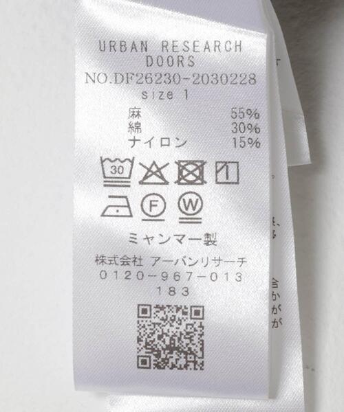 FORK&SPOON(フォークアンドスプーン)の「FORK&SPOON シアースキッパーシャツ(シャツ/ブラウス・レディース・オフホワイト/ブラック・1)」の13枚目の写真