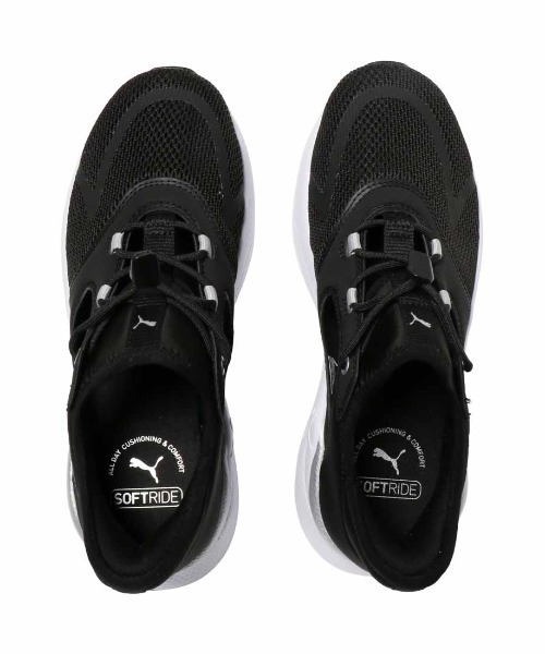 PUMA（プーマ）の「プーマ PUMA SOFTRIDE メイブ ミュール EASE IN（スニーカー・レディース・ブラック・23.5cm/24.0cm/24.5cm/25.0cm/23.0cm）」の4枚目の写真