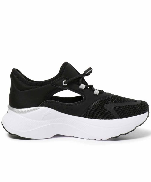 PUMA（プーマ）の「プーマ PUMA SOFTRIDE メイブ ミュール EASE IN（スニーカー・レディース・ブラック・23.5cm/24.0cm/24.5cm/25.0cm/23.0cm）」の6枚目の写真